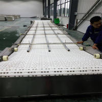 Plastic Conveyor Belts JNDWATER Slat Chain Conveyor