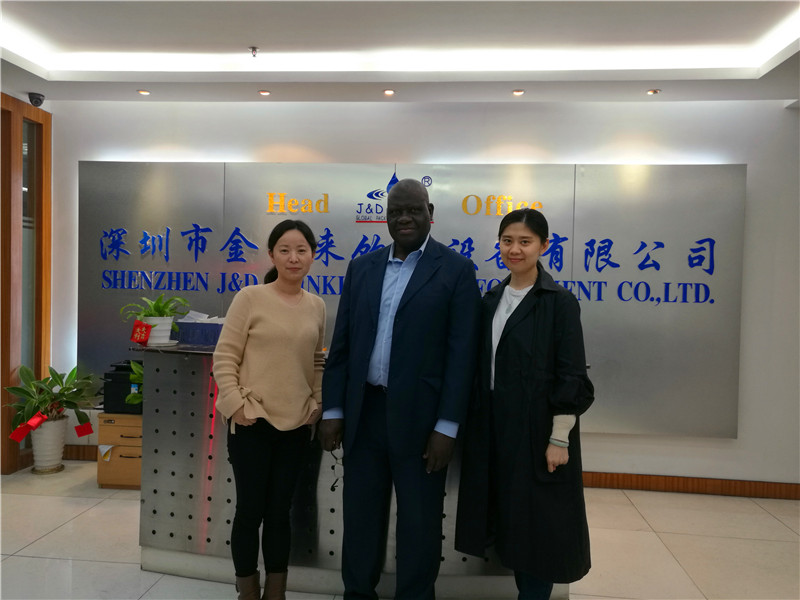 JD WATER-Customer Visiting Shenzhen Jd Drinking Water Equipment Co,ltd News About