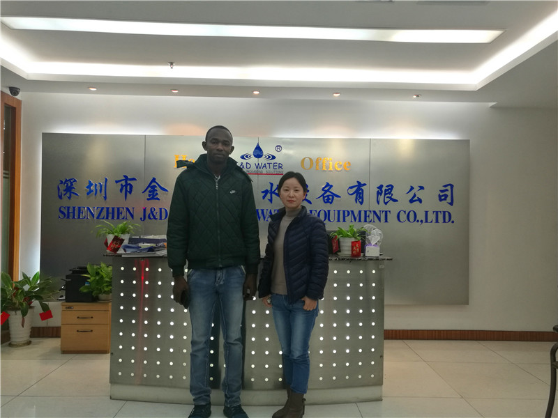 JD WATER-Customer Visiting Shenzhen Jd Drinking Water Equipment Co,ltd News About-1