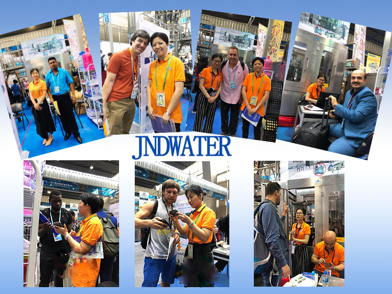 JD WATER-Bottling Line-jndwater Canton Trade Fair 2th Day-1