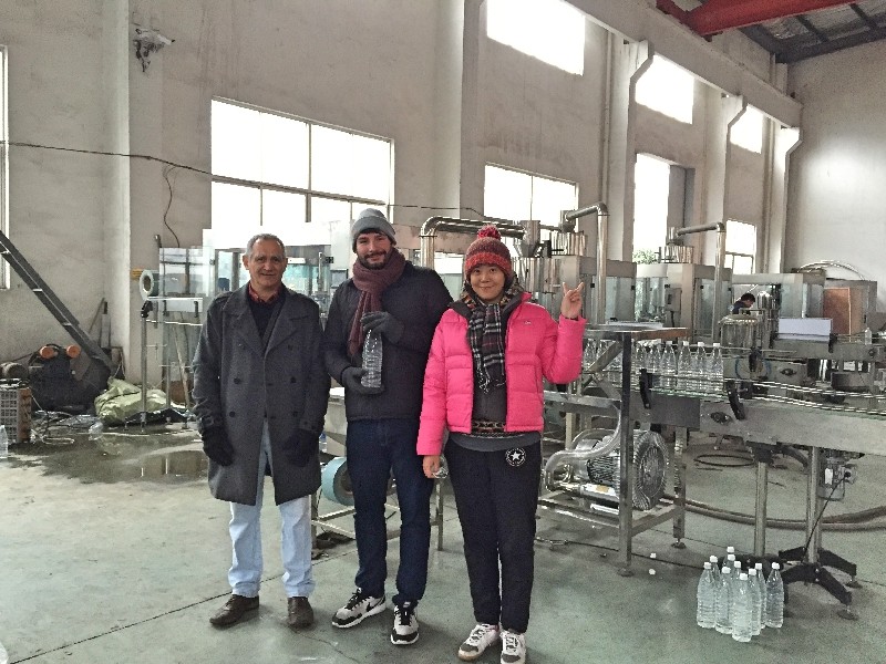 JD WATER-Colombia Customers In Our Factory | Customer Visit