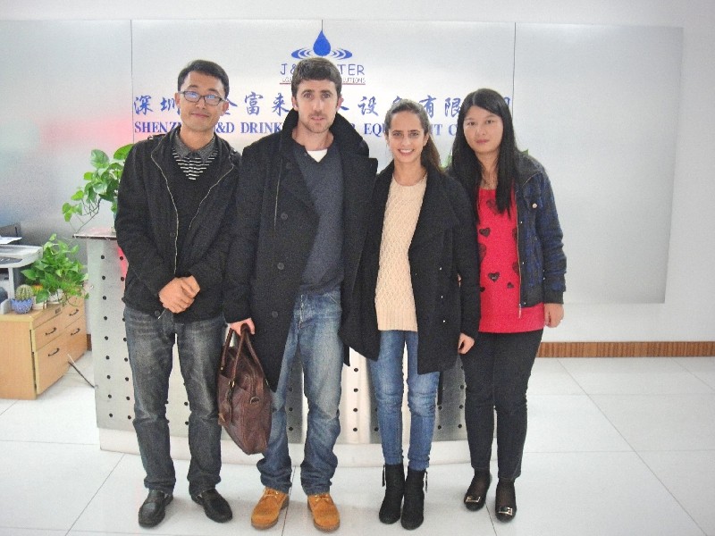 JD WATER-Customer Visit | Israel Customer Come To Visit Our Company