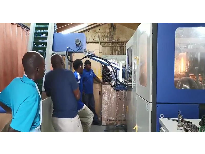 JD WATER-Jndwater Antigua Blowing Machine Equipment Commissioning-1