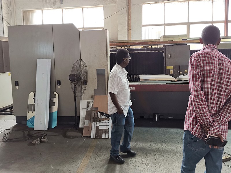 JD WATER-Customers Visit Jndwater Factory