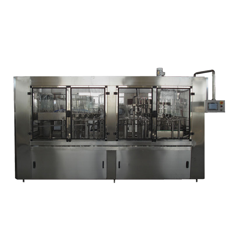 JNDWATER Automatic Hot Drink Washing&Filling&Capping Machine
